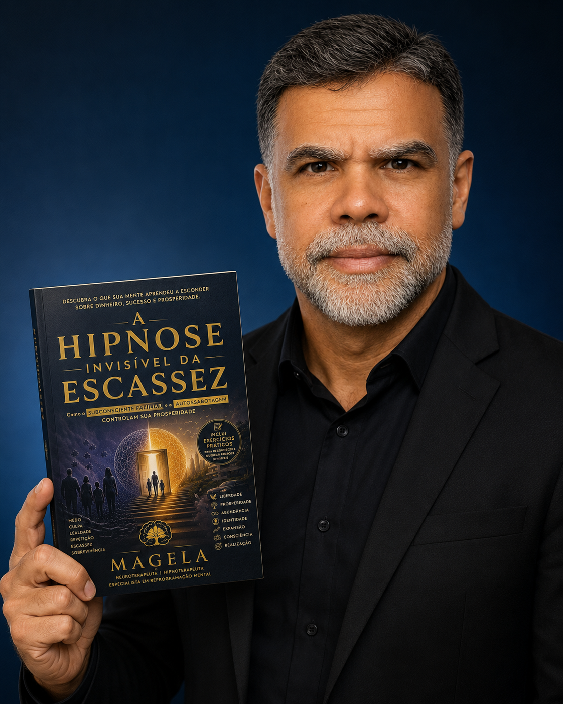 Magela Neuroterapeuta e Hipnoterapeuta autor de livros sobre reprogramação mental